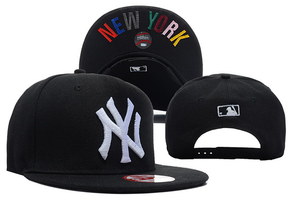 MLB New York Yankees NE Snapback Hat #63